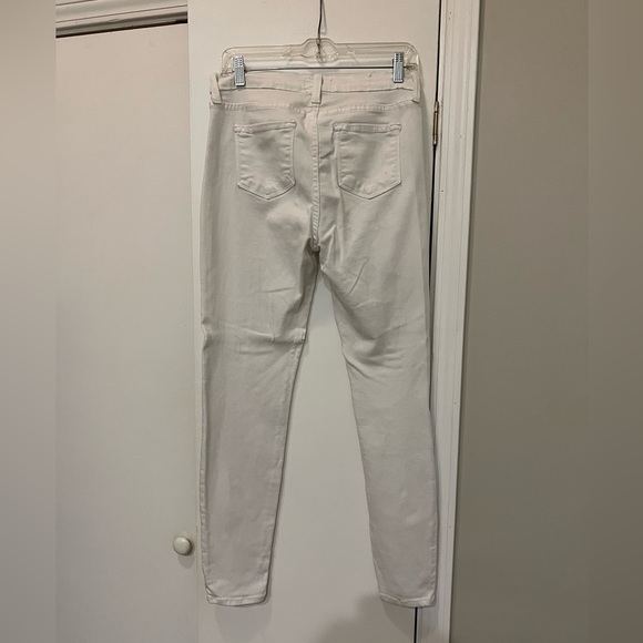 Judy Blue white skinny jeans, women’s size 13/31 - Picture 2 of 2